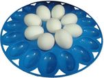 La Belle Egg tray  - 2 dozen Plastic Egg Container(Blue)