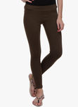 Purys Olive Solid Jegging