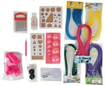 Quilling Craft Complete Kit Combo Materials for Jewellery Making & Designing