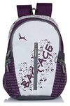 Bag-Age Polyester 30 Ltr Purple School Backpack