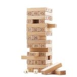 CraftDev wood 48 Wooden Building Block jenga ( PLAIN )