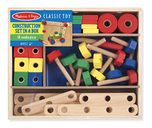Melissa & Doug Construction Set in a Box, Multi Color