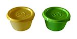 Tupperware Junior Bowled Over Plastic Bowl Set, 150ml, Set of 2, Multicolour