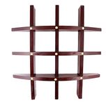 JaipurCrafts Decorative Stylish Globe Wall Self (18 x 18 Inches) (DIY)