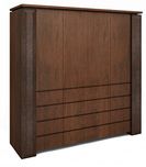 The Furniture Republic Braugold Wardrobe (Dark Brown)
