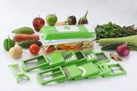 Global Voice Unbreakable 14 IN 1 Vegetable & fruit Slicer & Cutter Chopper(Green)
