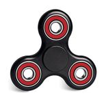 Premsons 608 Four Bearing Ultra Speed Tri Fidget Spinner, Red