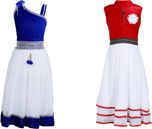 Crazeis Maxi/Full Length Casual Dress(Blue, Sleeveless)