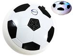 Akhand Indoor Football Game Toy Soccer Disc for Kids with Foam Bumper and LED Lights