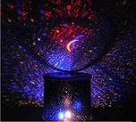 Goank Star Master Colorful Romantic LED Cosmos Sky Starry Moon Beauty Night Projector Bed Side Lamp with USB Cable (Black)