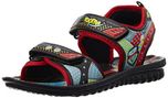 Foot Fun (from Liberty) Unisex Phntom-1 Brown Sandals and Floaters - 6 kids UK/23 EU
