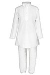 JBN Creation Boys Pure Cotton Kurta Pyajama (VASBKP026new_22_White_4-5 Years)
