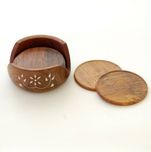 Round Wooden Coasters