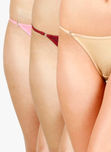 Softrose Multicoloured Solid Panty