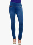 Westwood Blue Solid Jegging