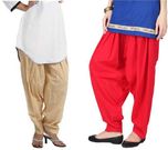 Trendline Cotton Solid Patiala