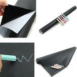Lifestyle-You Waterproof Chalkboard Chalk Board Blackboard Removable Vinyl Wall Sticker Decal with 5pcs Multicolour Chalks (45x200 Cm)