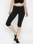 Jockey Black Active Capris