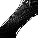 19 Colors Wholesale 10 Meter Waxed Cotton Beading Cord Rope 2mm For Bracelet And Necklace - Black