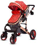 R for Rabbit Hokey Pokey - The Ultimate Baby Stroller - Pram (Red)