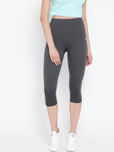 Amante Grey Activewear Capris