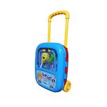 Pepperonz Sterling Trolley Suitcase Doctor Travel Medical Kit Set With Light & Sound Effects - Blue