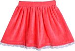 Lil Orchids Solid Baby Girls Gathered Pink Skirt