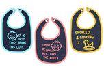 Nahshon Baby NB004 Bibs (Pack of 3) (Color May Vary)
