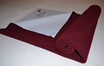Trance Home Linen Waterproof Baby Mattress Protector Solid (Maroon, Small)