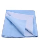 Trance Home Linen Baby Dry Sheets - Small (Sky Blue)