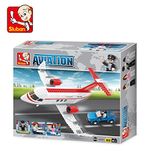 Sluban Aviation Private Airplane Educational Building Block Toys 275Pcs LEGO Compatible Multi Color Smart Gift M38-B0365