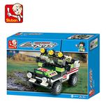 Sluban Expert Cross Country Car Building Block Toys 164 PCS Multi Color LEGO Compatible Educational Gift Toys M38-B0135.