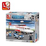Sluban Private Passenger Helicopter Building Block Toys 259 PCS Multi Color LEGO Complitable Educational Toys M38-B0363