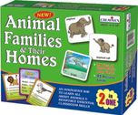 Creative Educational Aids 1016 Animal Families and Their Homes (2 in 1)
