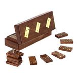 RoyaltyLane Professional Dominoes Game Set Double 28 Tile - 8 Inch