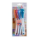 Munchkin White Hot Infant Safety Spoons (Multicolor, Pack of 4)