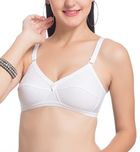 Ultrafit Non-Wired Daily Wear Bra-White