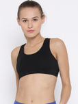 Restless Black Sports Bra RS IC 16C