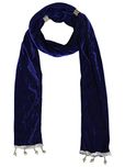 AJ Dezines Kids Velvet Dupatta For Boys (DUPATTA_BLUE_A)