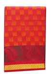SARAVANABAVA SILKS Art Silk Saree With Blouse Piece (Srbs000280_Orange_Free Size)