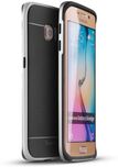 Ipaky Back Case Back Cover for Samsung Galaxy S7 Edge(Silver, Rubber)