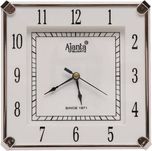 Ajanta Analog Wall Clock(White, With Glass)