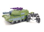 The Flyers Bay One Button Transforming Car into Robot with Cool Dance Features - Tank
