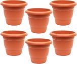 Natures Plus Home Garden Plant Container Set(Pack of 6, Plastic)