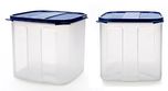 Signoraware Square Modular Container Set, 4.5 Litres, Set of 2, Mod Blue