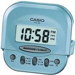 Casio Digital Light Blue Clock