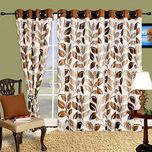 Cortina Stallion Window Curtain-45 Inch Width X 60 Inch Height (1Pc)