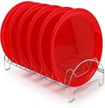 Anand dinner plate Pack of 6 Dinner Set(Plastic)