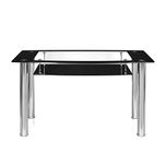 Nilkamal Jasmine Four Seater Dining Table (Black)