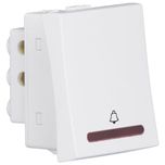 Havells Crabtree Athena 10A Mega Bell Push Indicator